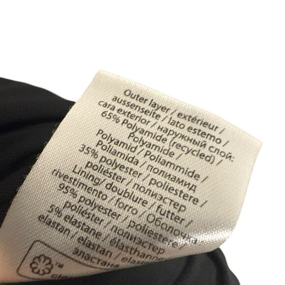 ROTATE Birger Christensen Isha Metallic Black Cut Out Halter V-Neck Jumpsuit 8 - Picture 15 of 15